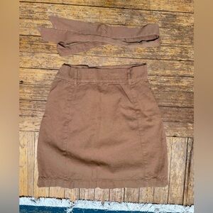 Banana Republic Tan Pencil Skirt